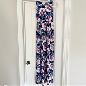Floral maxi dress